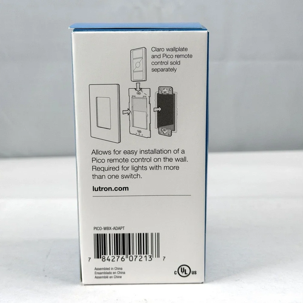 Lutron PICO-WBX-ADAPT Pico Wallplate Bracket / New / Sealed